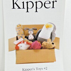 Kipper Knit Dolls Pattern Booklet Toy #2 Double Knit DIY Vintage 1994